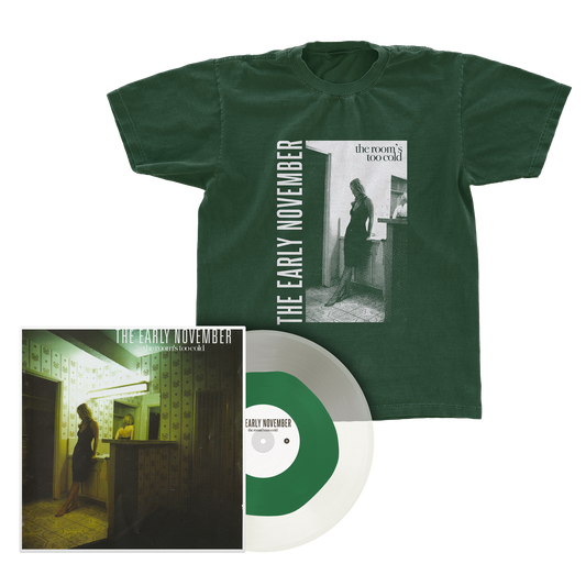 The Early November - “The Room's Too Cold” Color In Color Vinyl + T-Shirt