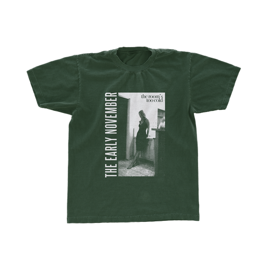 The Early November - "The Room's Too Cold" Short Sleeve Green T-Shirt
